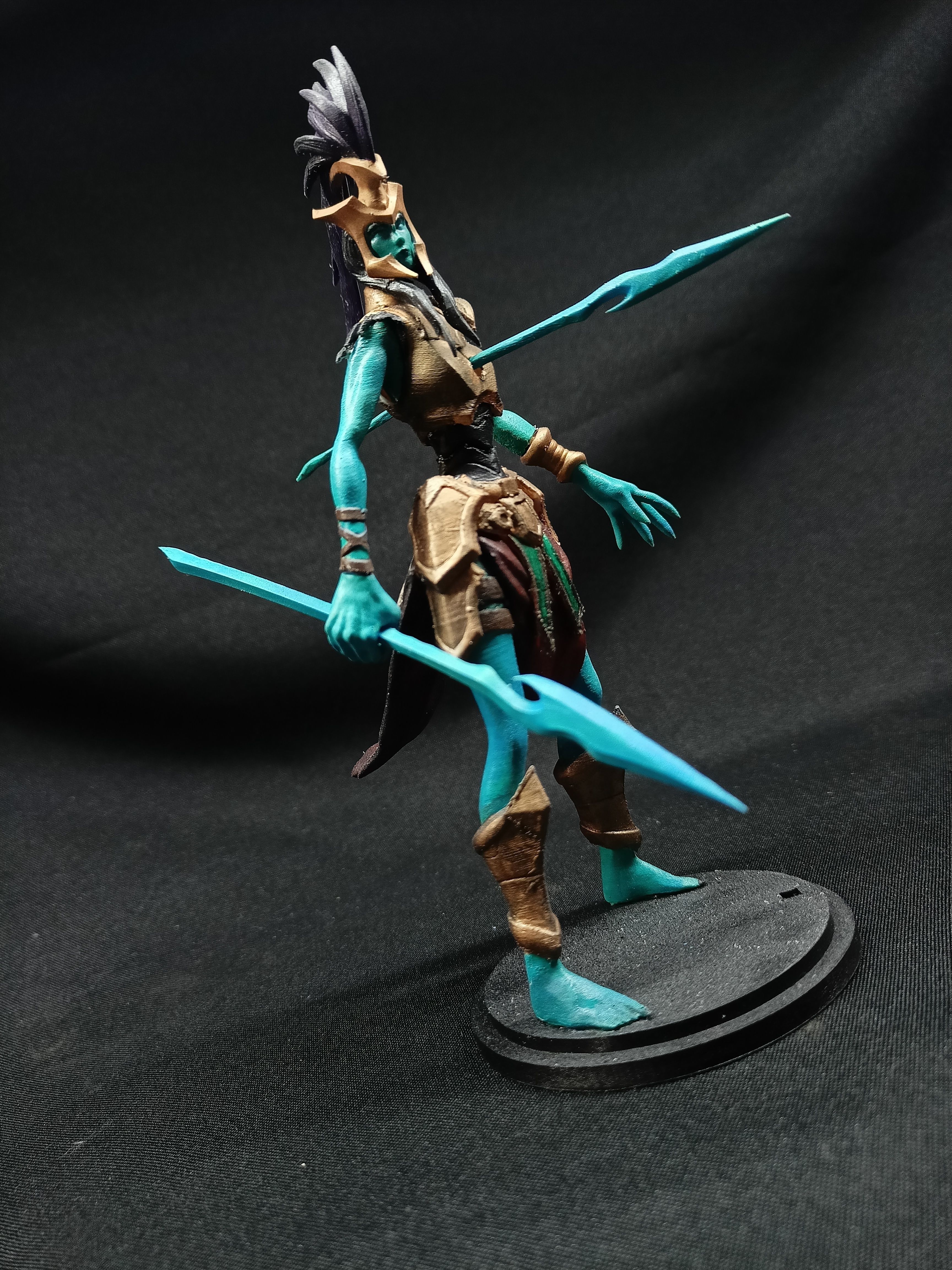 STL Kalista League of legends 3d print 3D print model_17