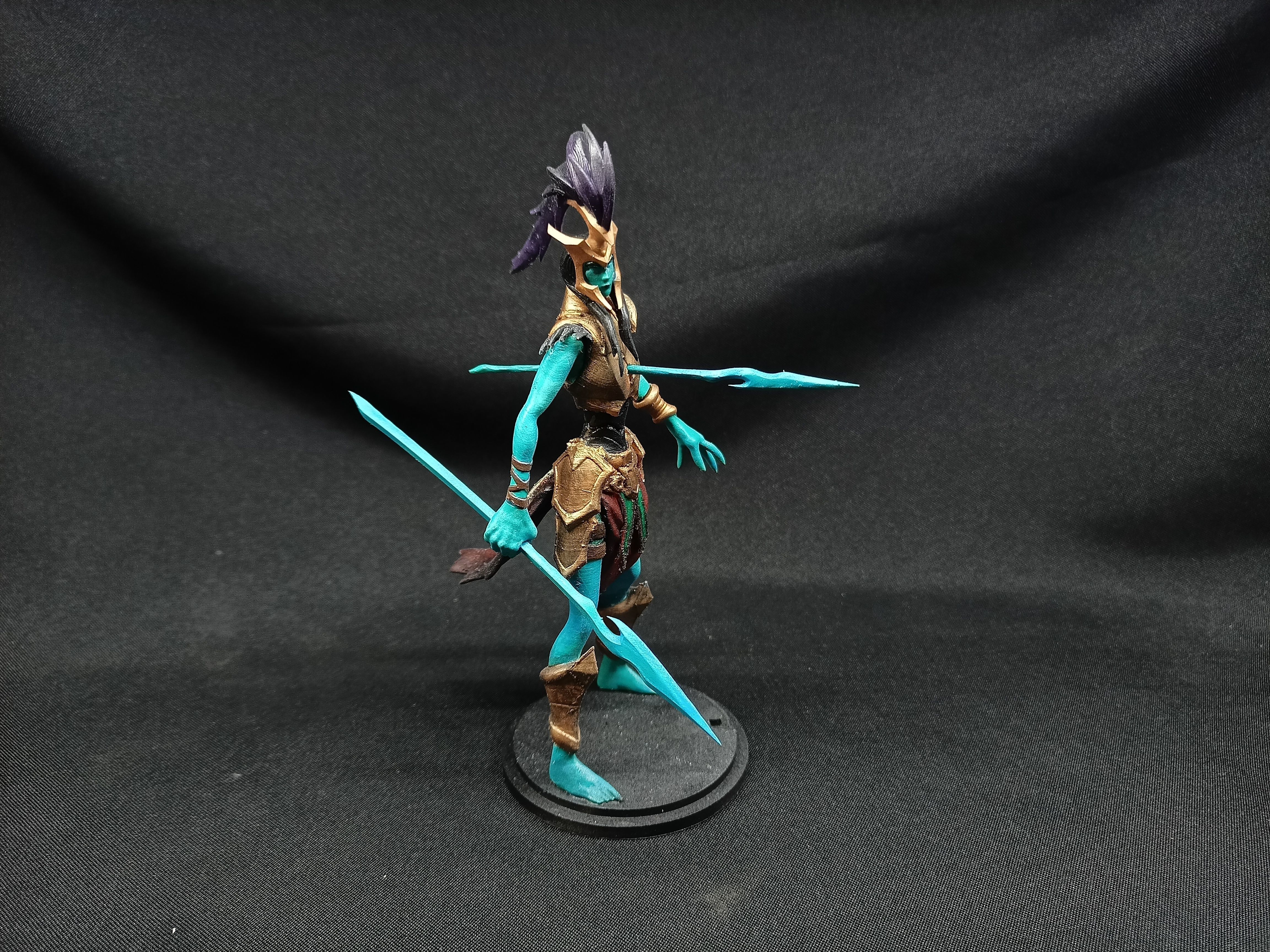 STL Kalista League of legends 3d print 3D print model_9