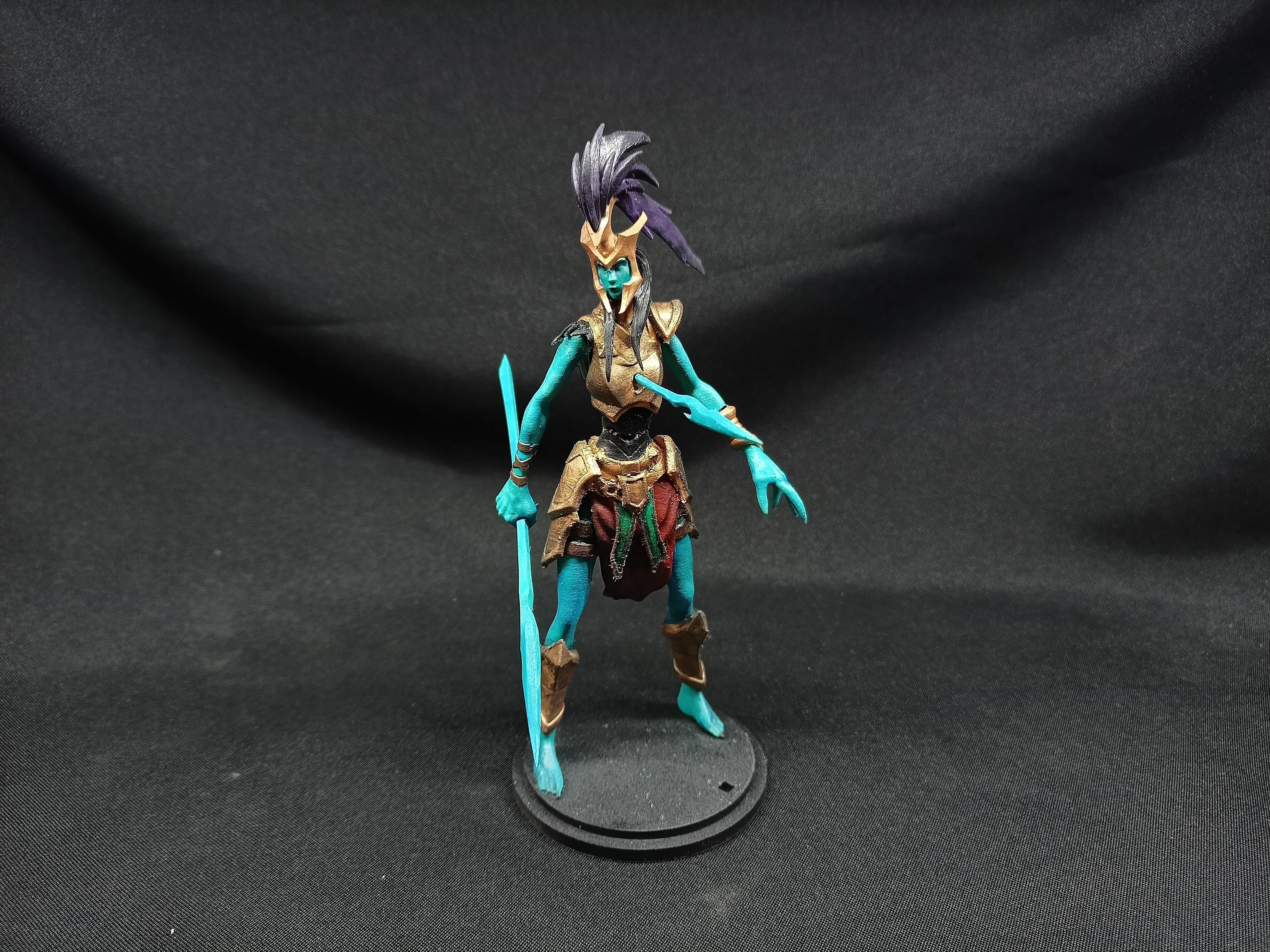 STL Kalista League of legends 3d print 3D print model_8