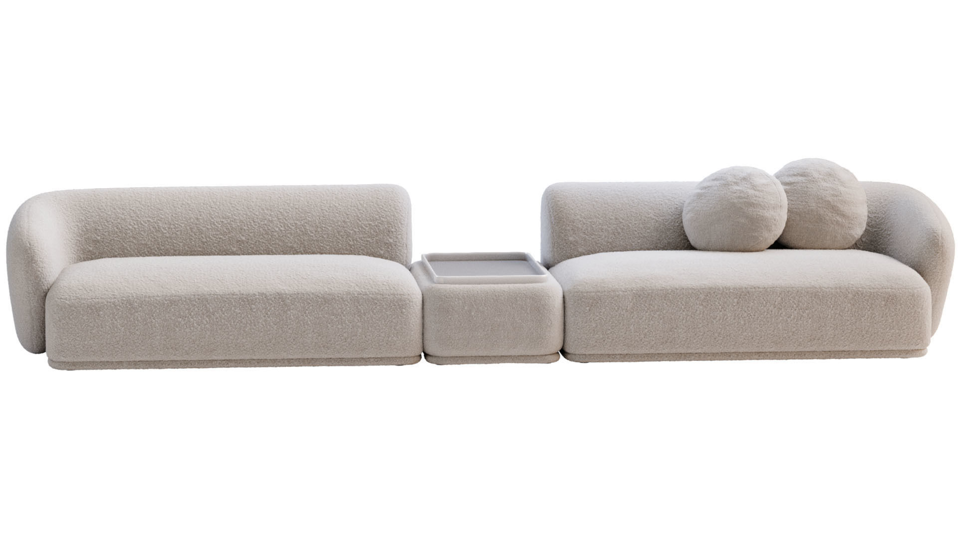 Sofa Rene By Meridiani 3D model_4