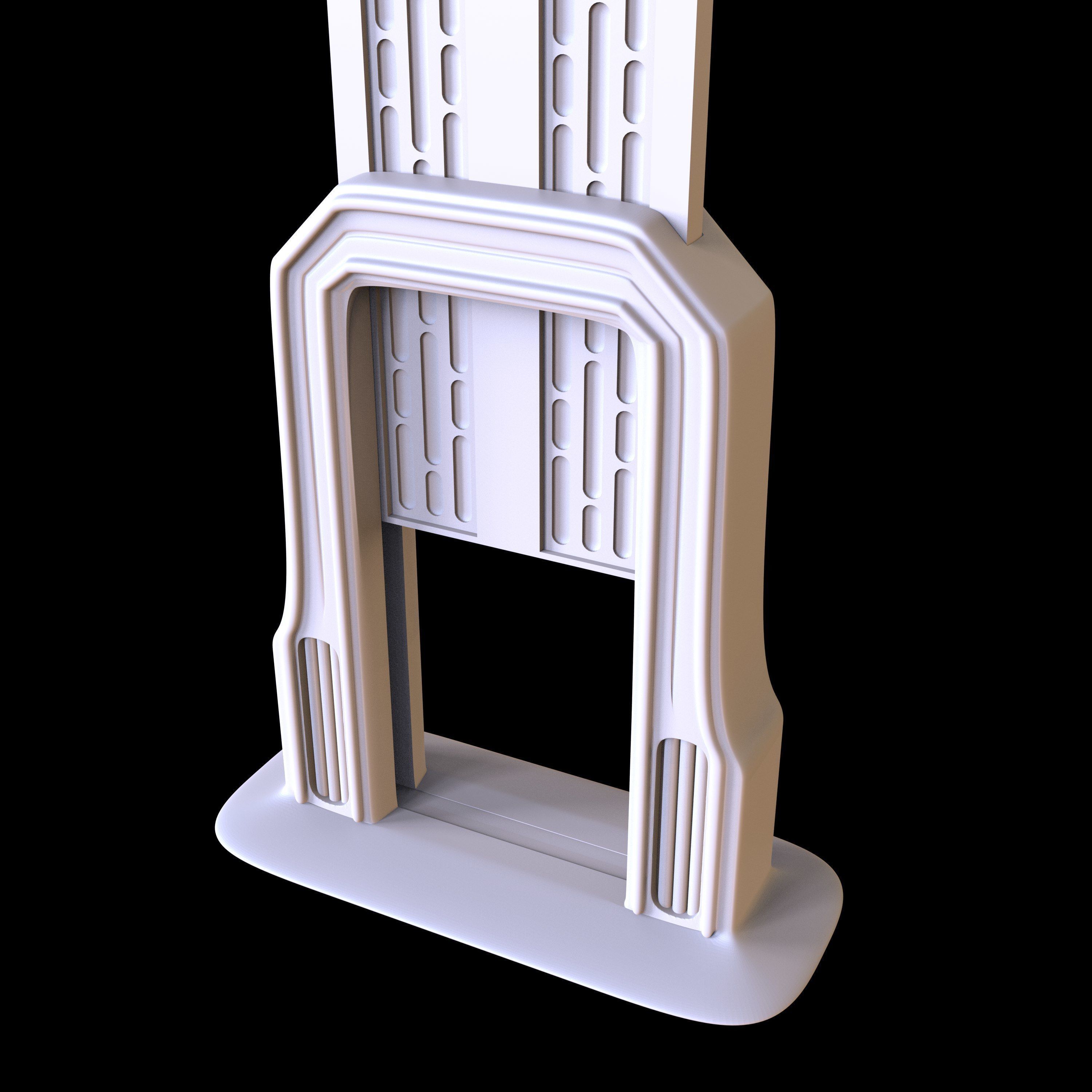 PACK 3 SCI FI OPENABLE DOORS - PRINTABLE 3D MODEL 3D model 3D printable ...