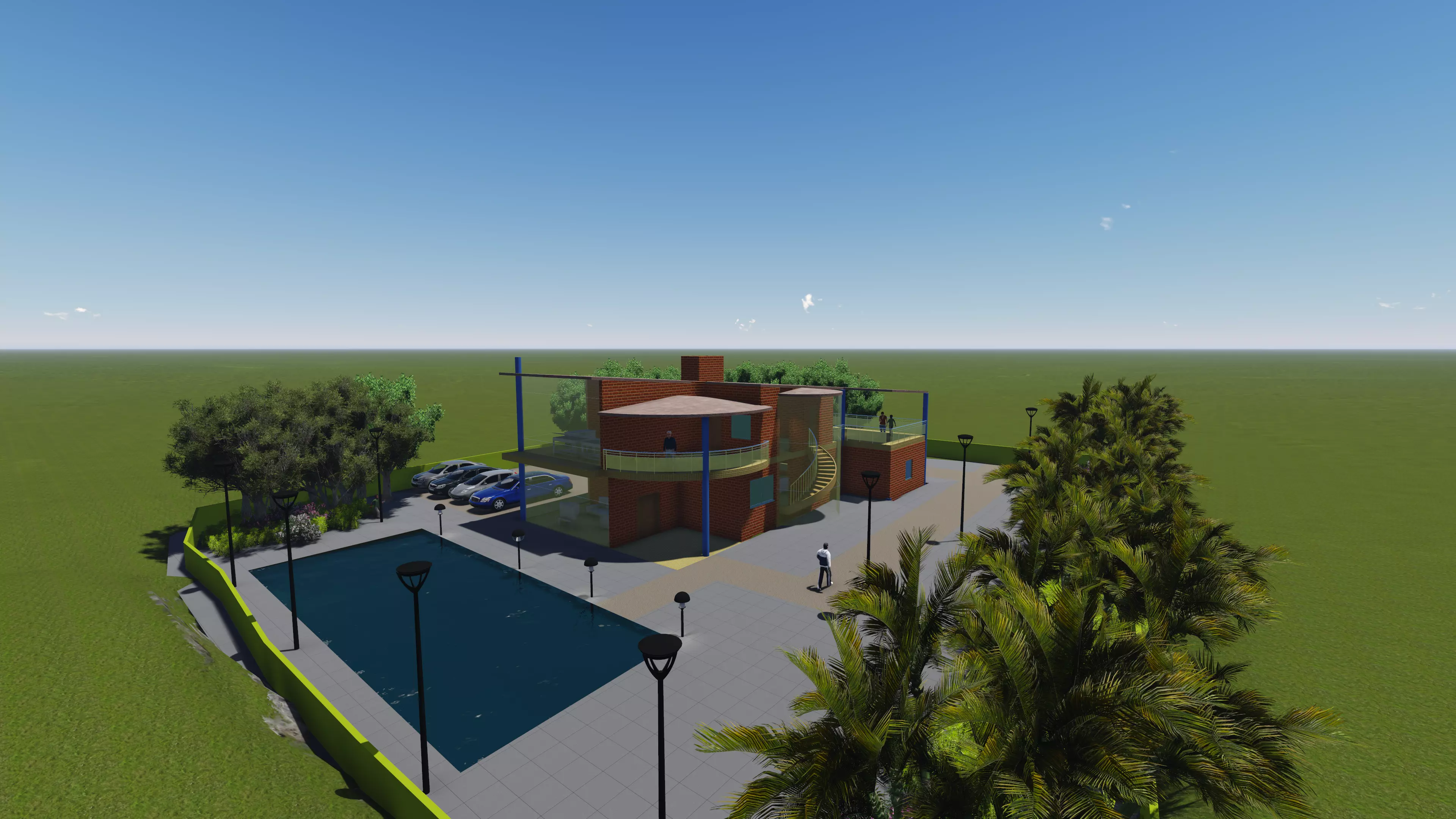 FARM HOUSE 3D model_0