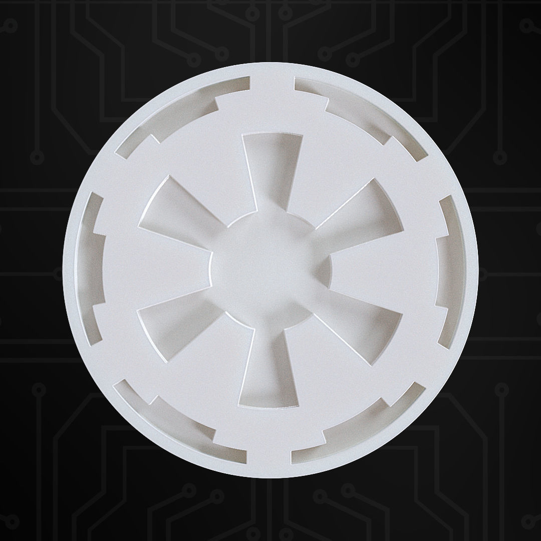 Star Wars Rebels Empire Logos Free 3D print model_3