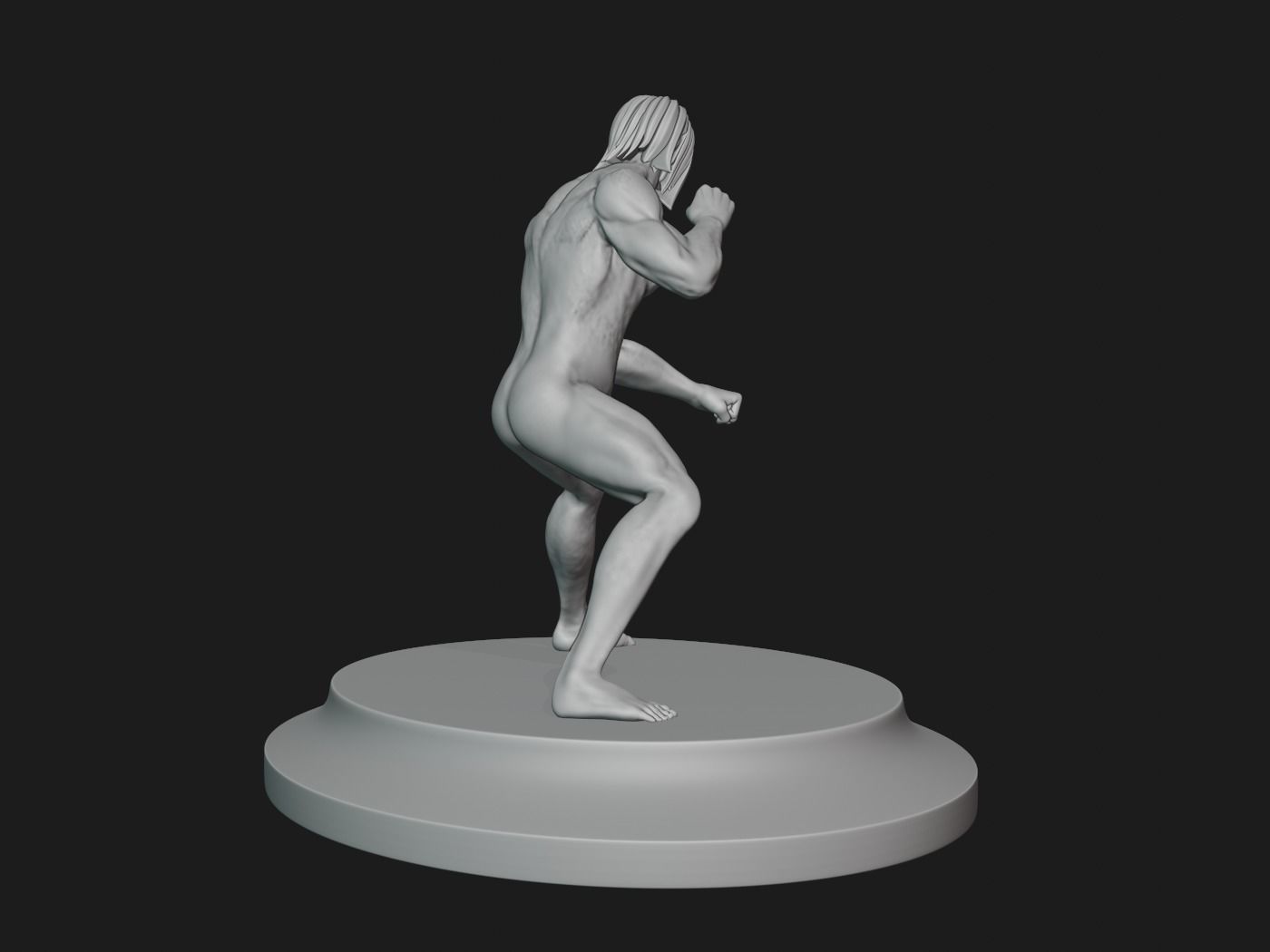 Attack Titan Eren 3D print model_6