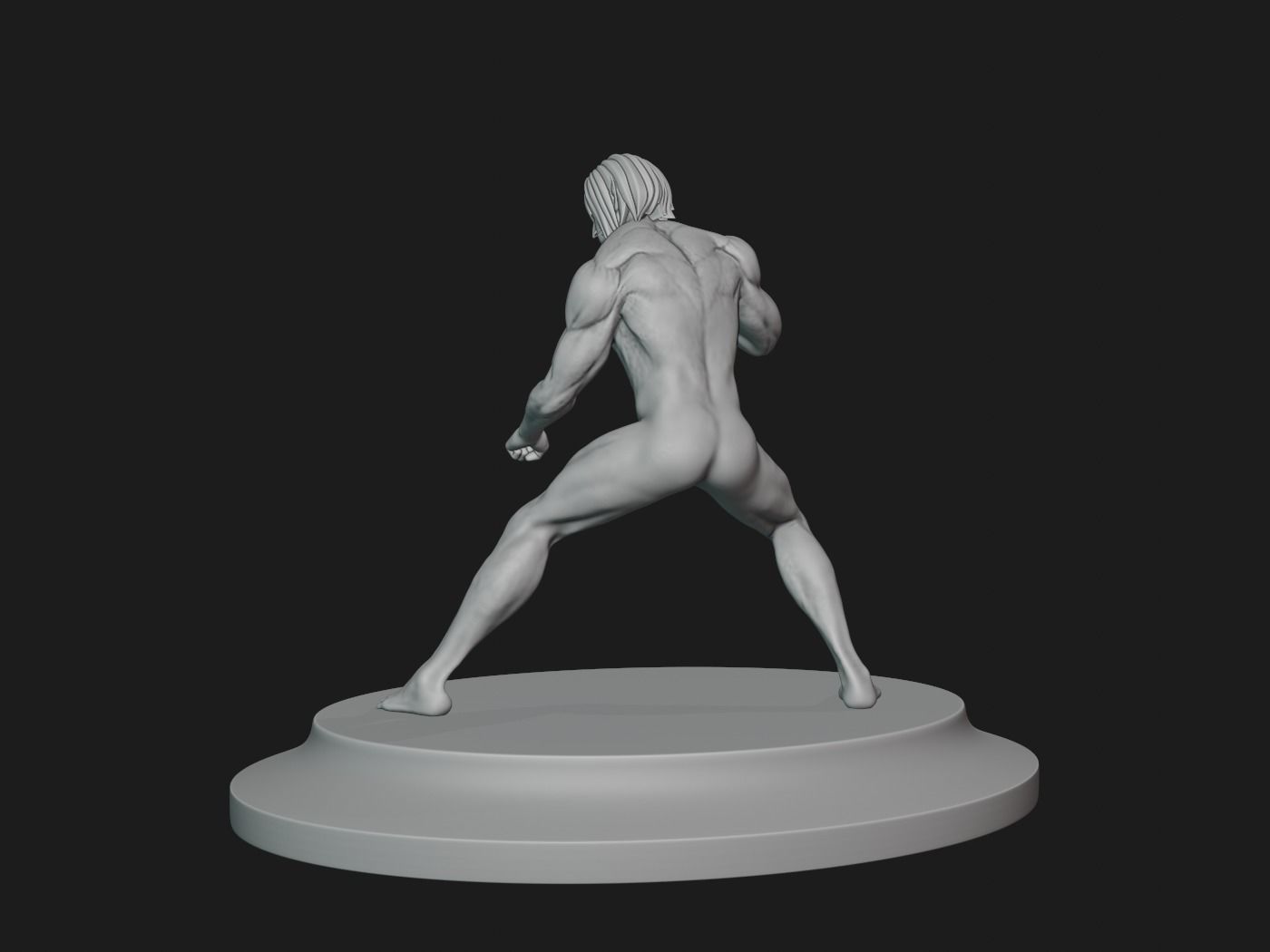 Attack Titan Eren 3D print model_7