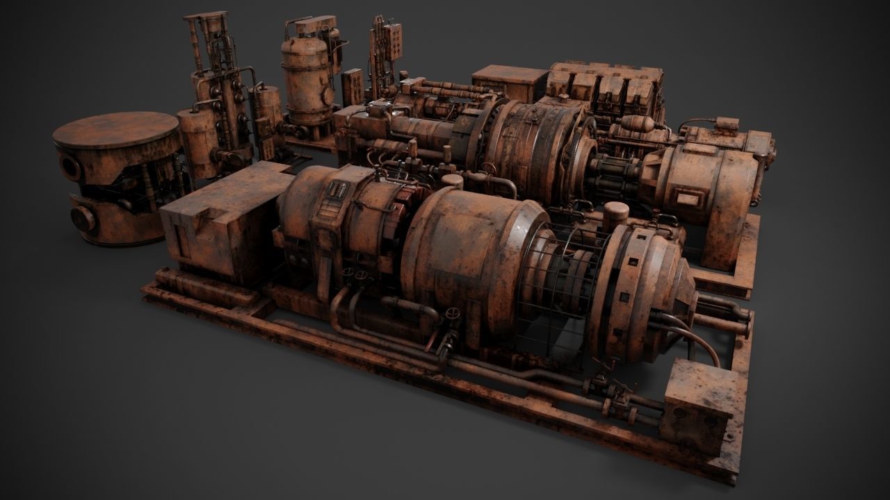 Machinery devices pack Vol1 3D model_6