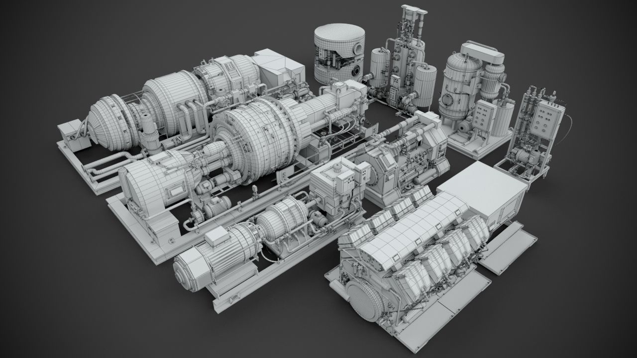 Machinery devices pack Vol1 3D model_24