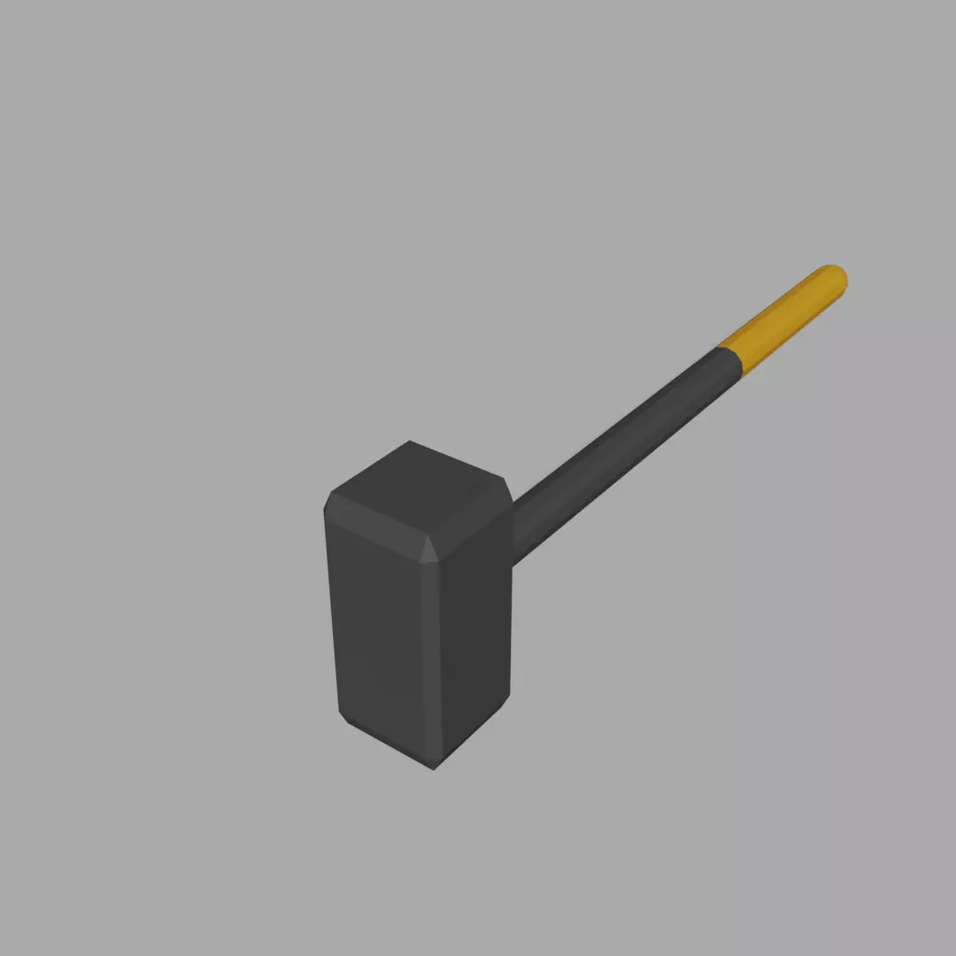 Sladge Hammer Free 3D model