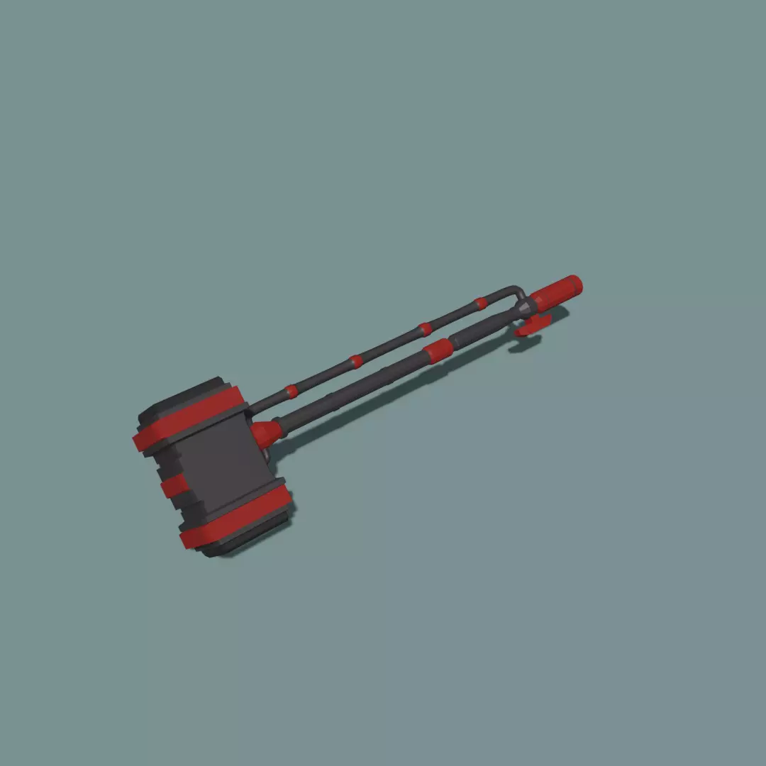 sladgehammer gun Free 3D model