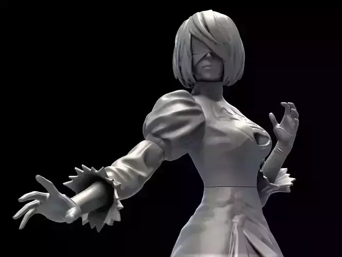 2B Nier Automata 3D print model
