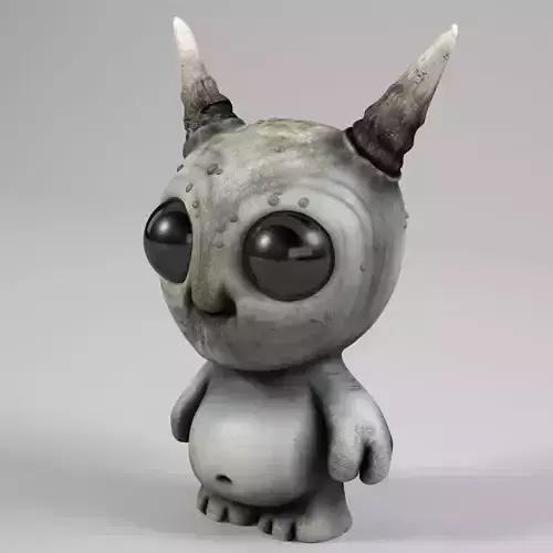 3D Cartoon monster Free 3D model