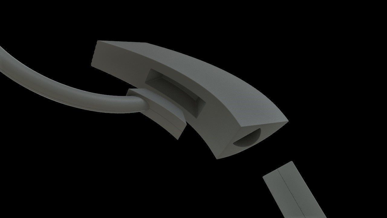 Portal 2 turret assembly 3D print model_6