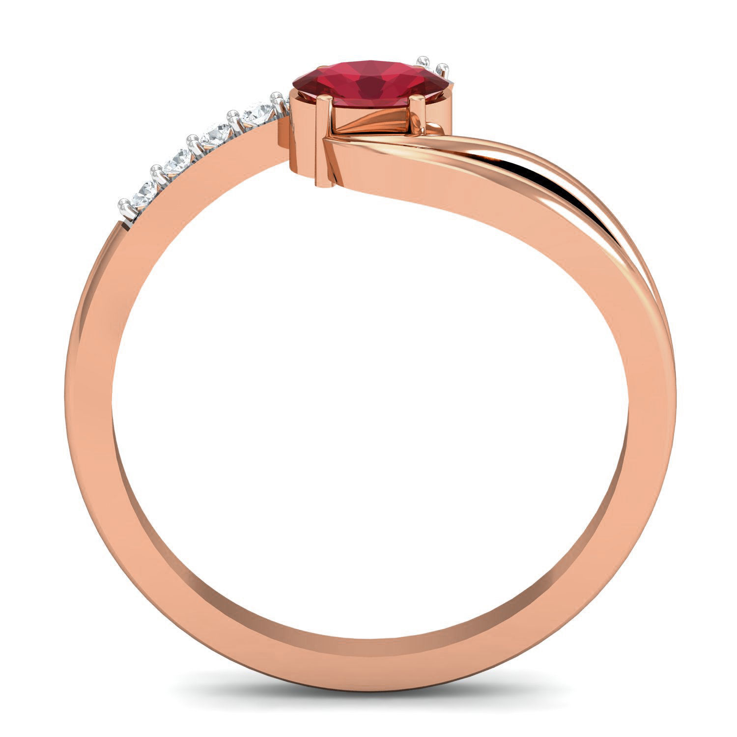 Women ring earrings pendant 3dm stl render detail 3D print model_10