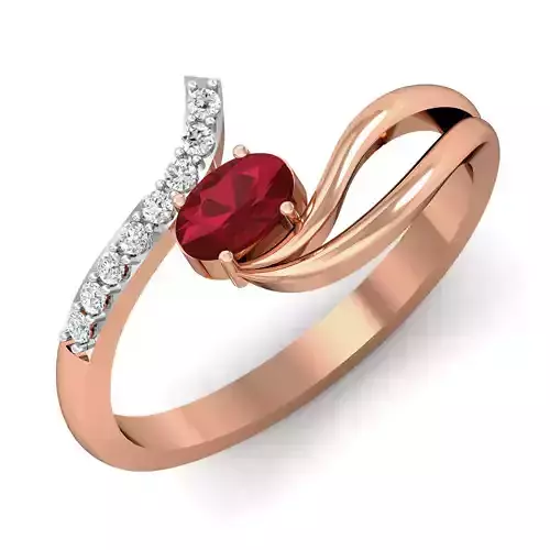 Women ring earrings pendant 3dm stl render detail 3D print model