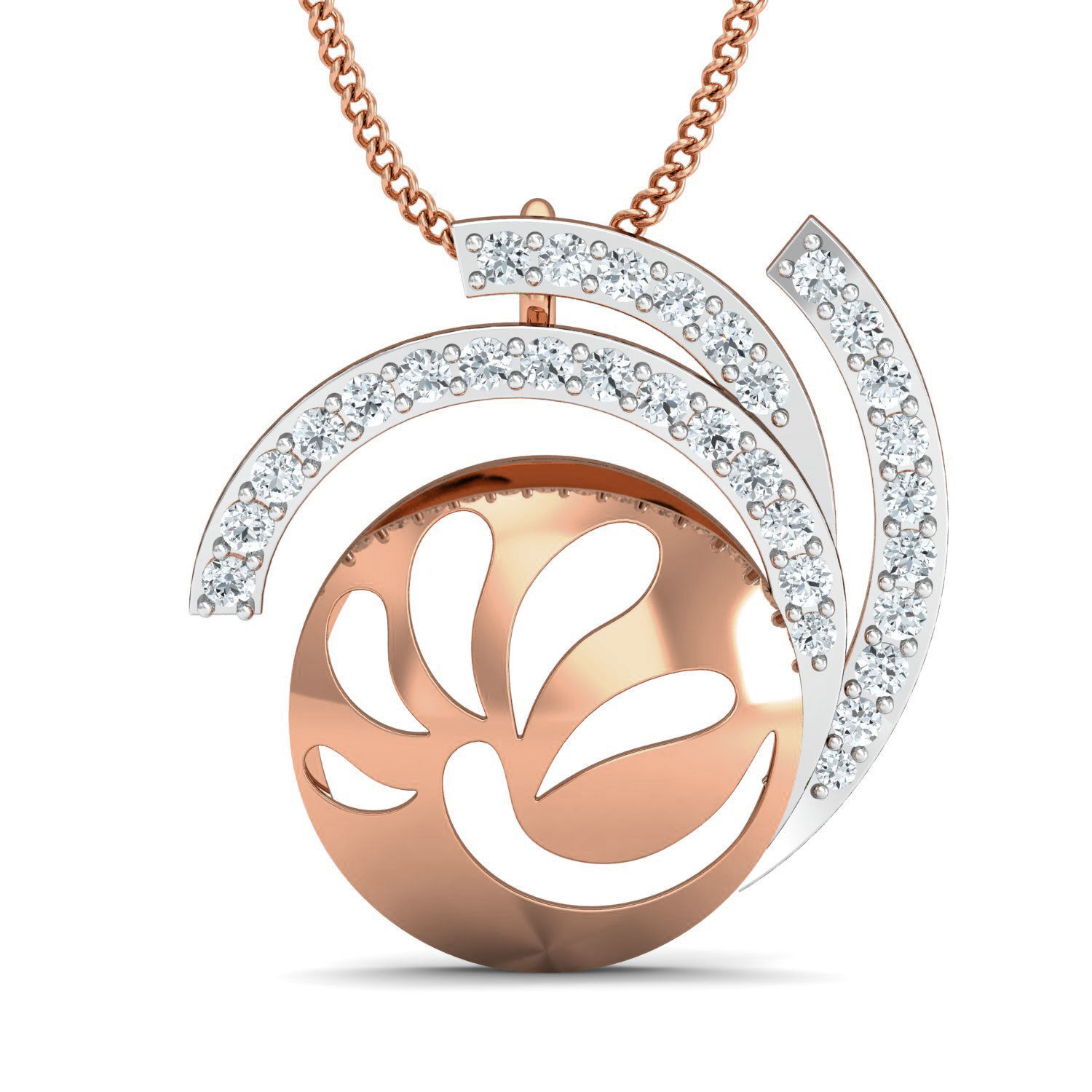 Women ring earrings pendant 3dm stl render detail 3D print model_2