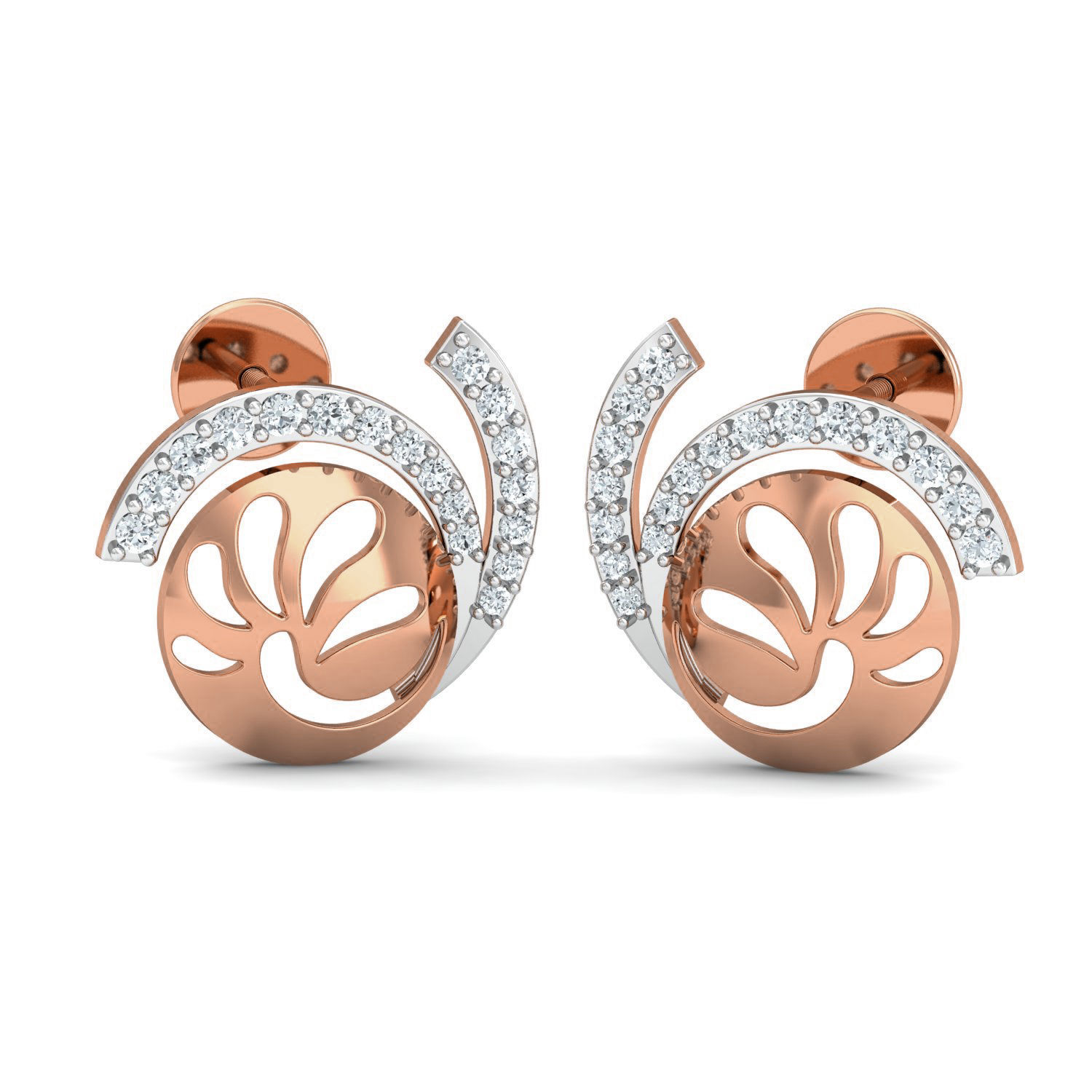 Women ring earrings pendant 3dm stl render detail 3D print model_1