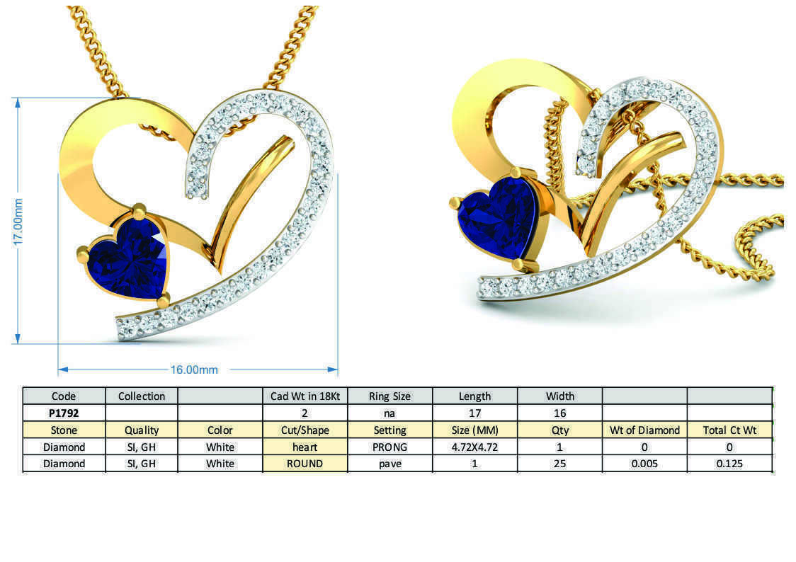 Women ring earrings pendant 3dm stl render detail 3D print model_5