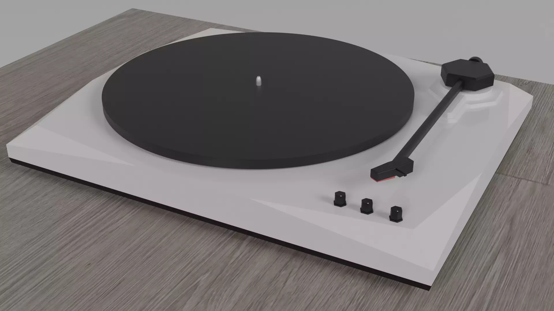 Record Player  3D model_0