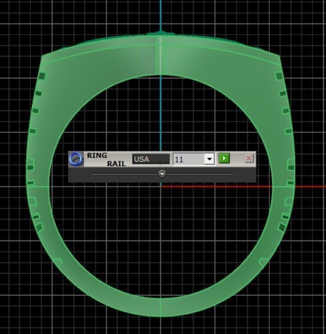 Ring Lion and Sword 3D print model_13