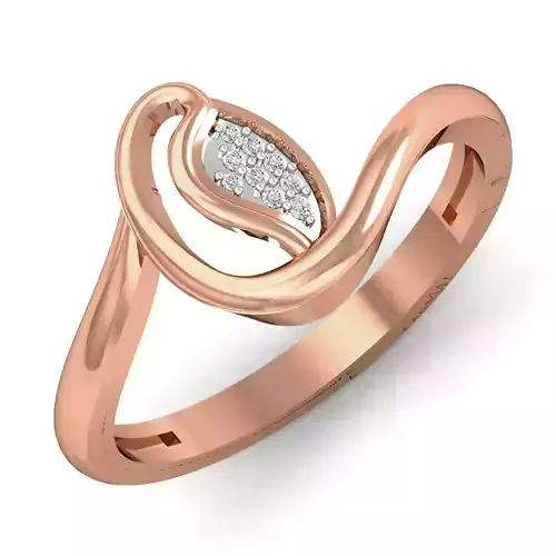 Women ring earrings pendant 3dm stl render detail