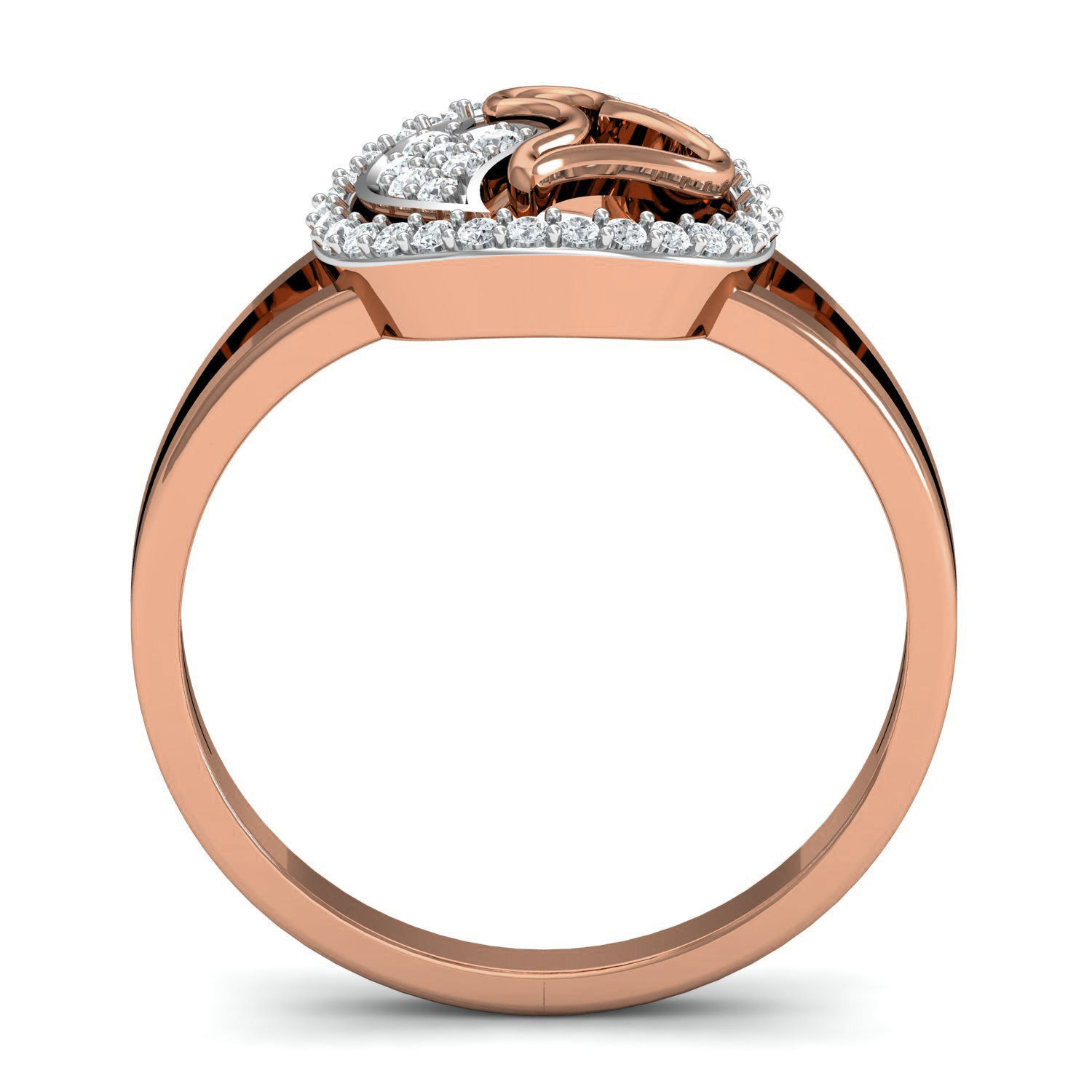 Women ring earrings pendant 3dm stl render detail 3D print model_10