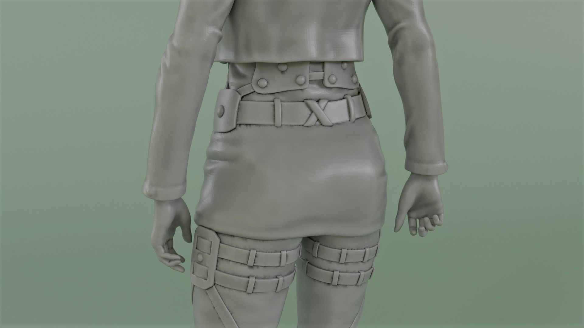  Annie leonhart 3D print model_5