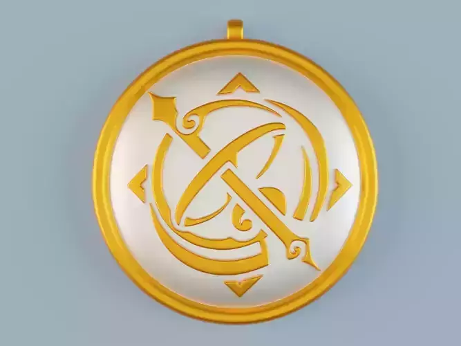 Genshin Impact Ningguang Emblem pendant