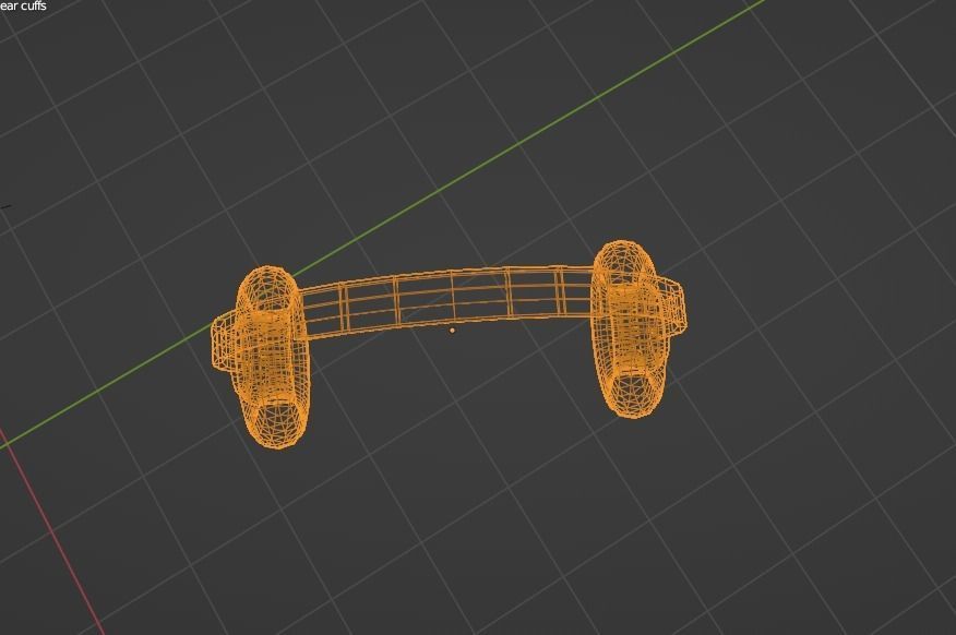 Headphones 3D model - Low-poly 3D model_7