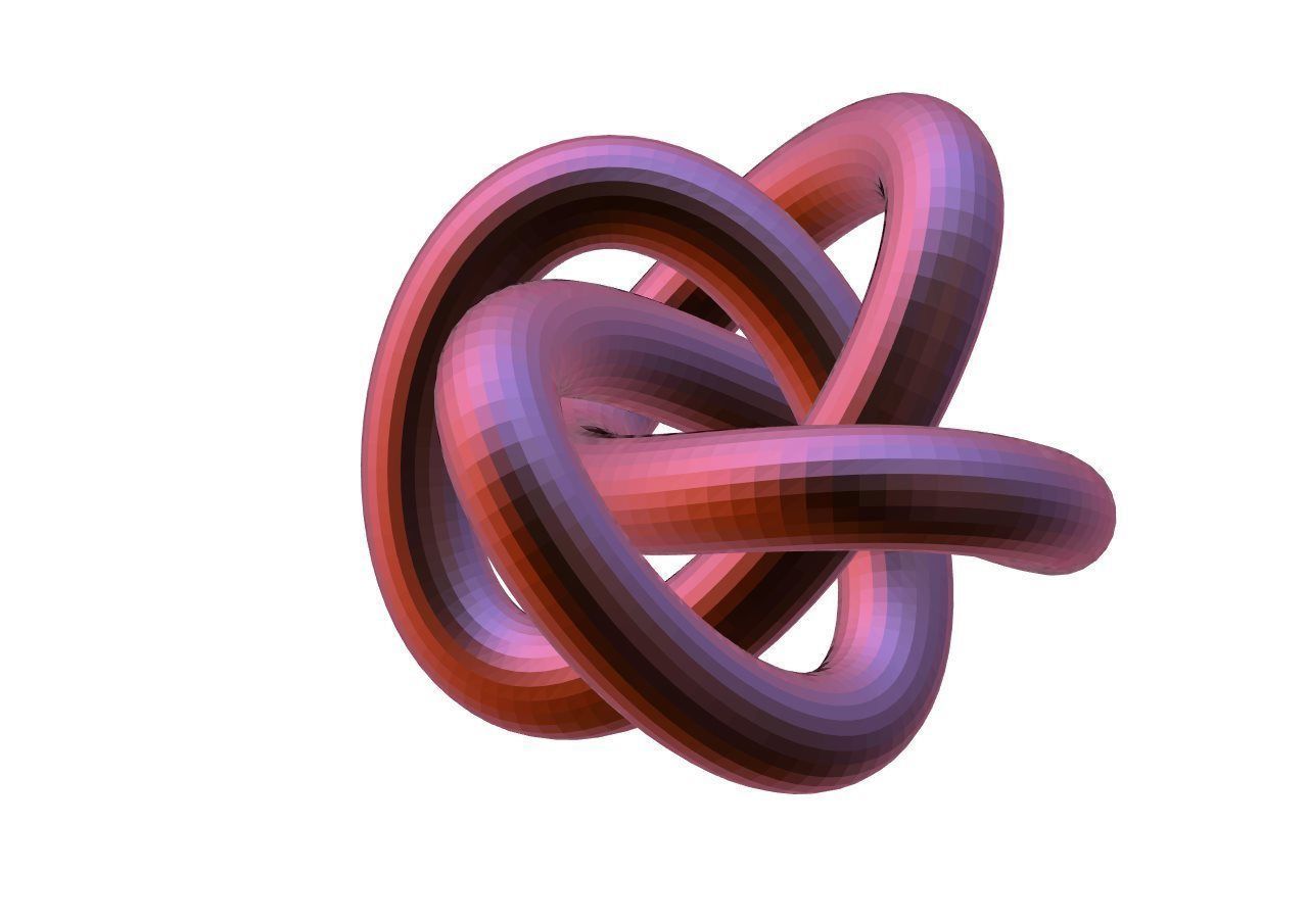 Torus Knot 3 for 3d printing 3D model 3D printable | CGTrader
