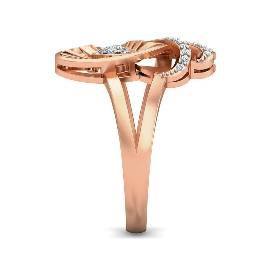 Women ring earrings pendant 3dm stl render detail 3D print model_11