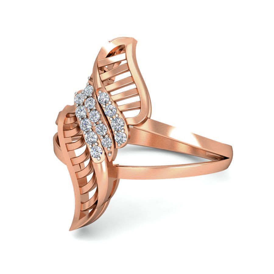 Women Mesh ring earrings pendant 3dm stl render detail 3D print model_14