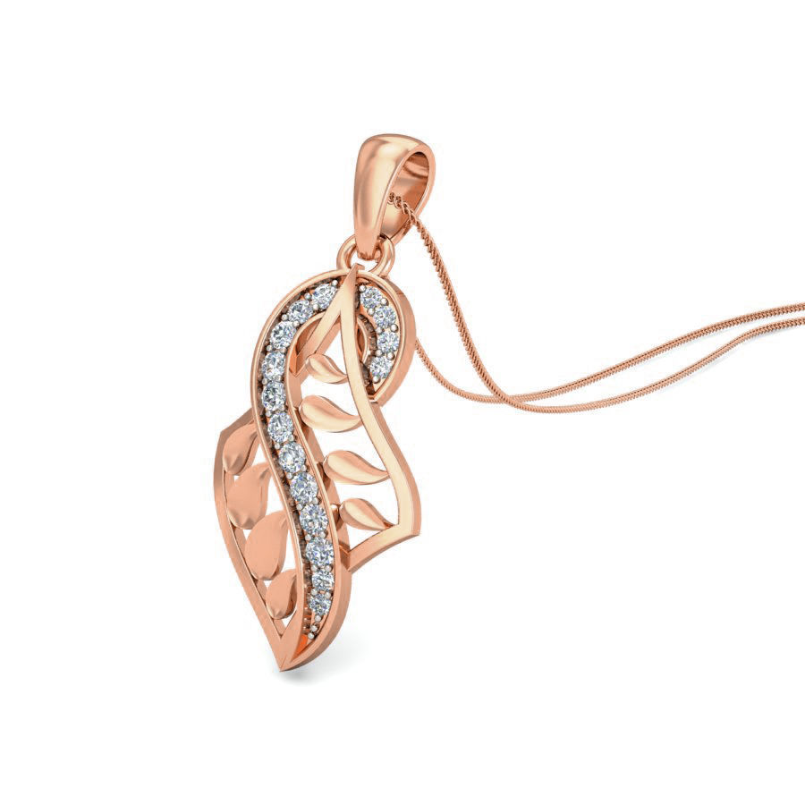 Women ring earrings pendant 3dm stl render detail 3D print model_9