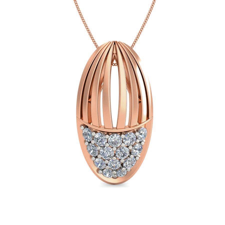 Women ring earrings pendant 3dm stl render detail 3D print model_2