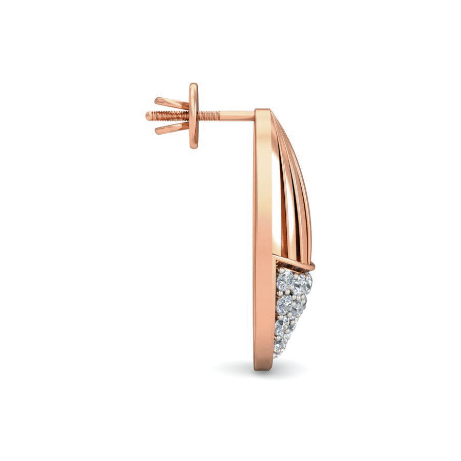 Women ring earrings pendant 3dm stl render detail 3D print model_4