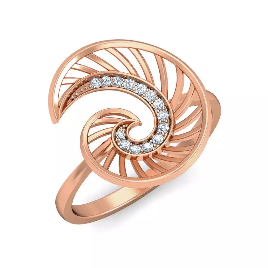 Women galaxy ring earrings pendant 3dm stl render detail 3D print model_0