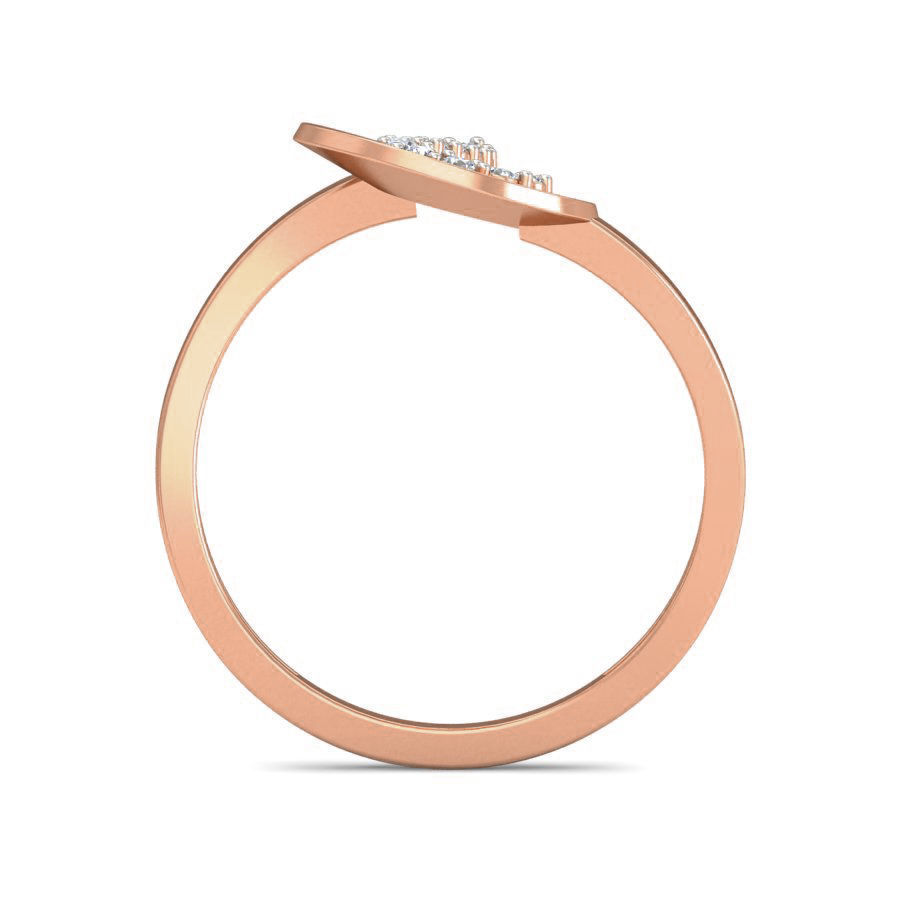 Women ring earrings pendant 3dm stl render detail 3D print model_11