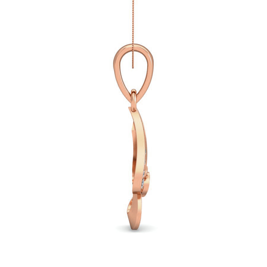 Women ring earrings pendant 3dm stl render detail 3D print model_7