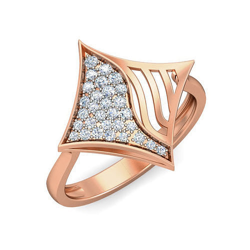 Women wave line ring earrings pendant 3dm stl render detail 3D print model