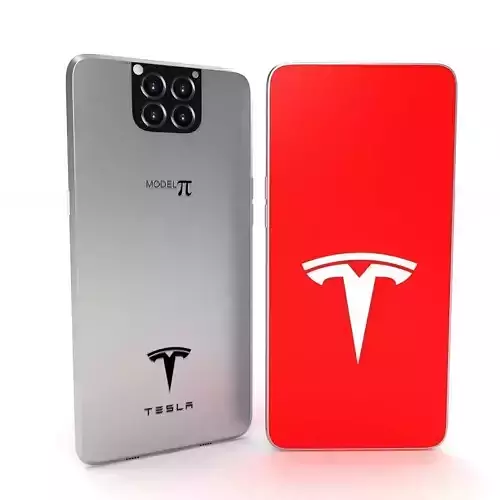 Tesla Phone Model Pi 3D model