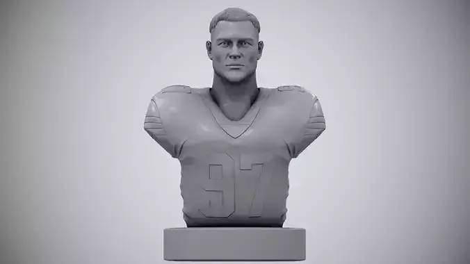 Nick Bosa 3D print model