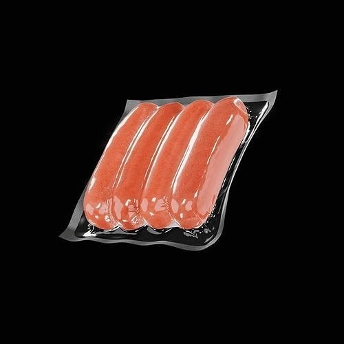Sausage Knockwurst 3D model 6