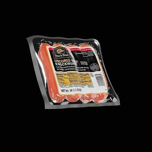 Sausage Knockwurst 3D model 3