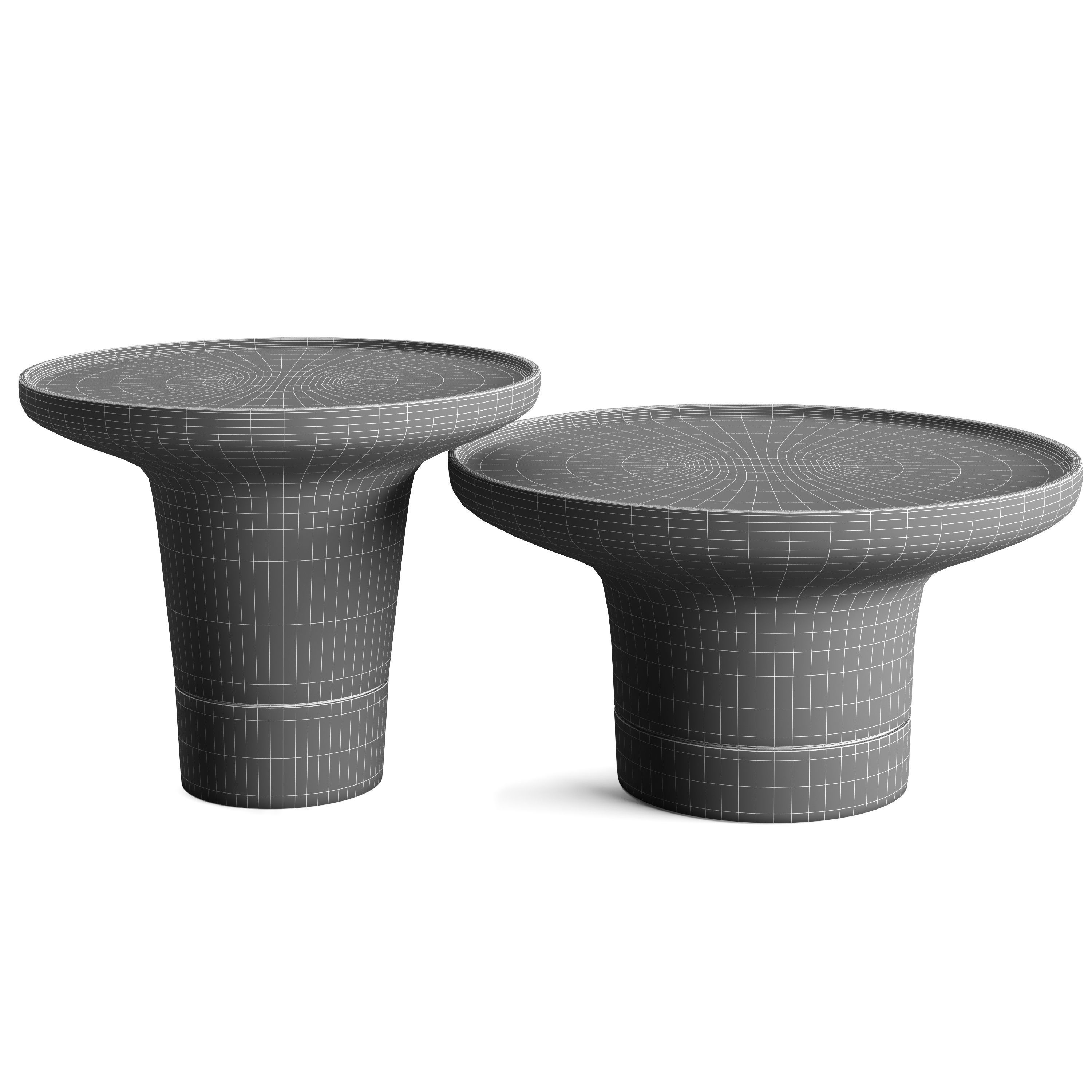 spacer coffee table set1 Free 3D model_2