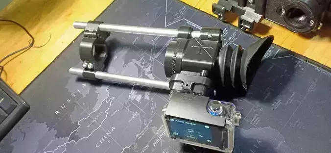 Side scope cam mount 3D print model