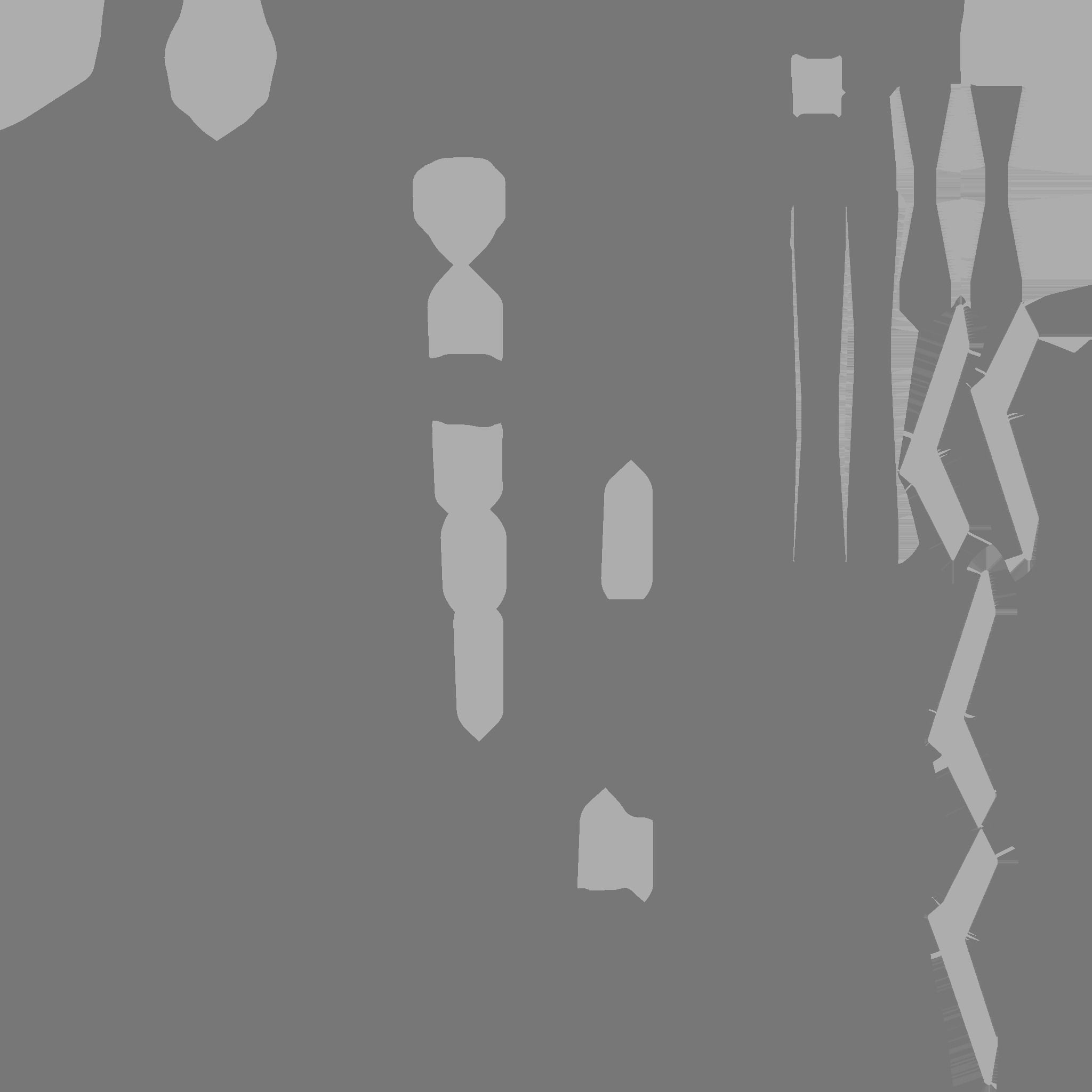 SciFi Sword B09 Black Camo - Sci Fi Weapon Design Low-poly 3D model_22