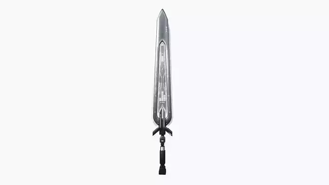 SciFi Sword B10 Metal - Sci Fi Weapon Design