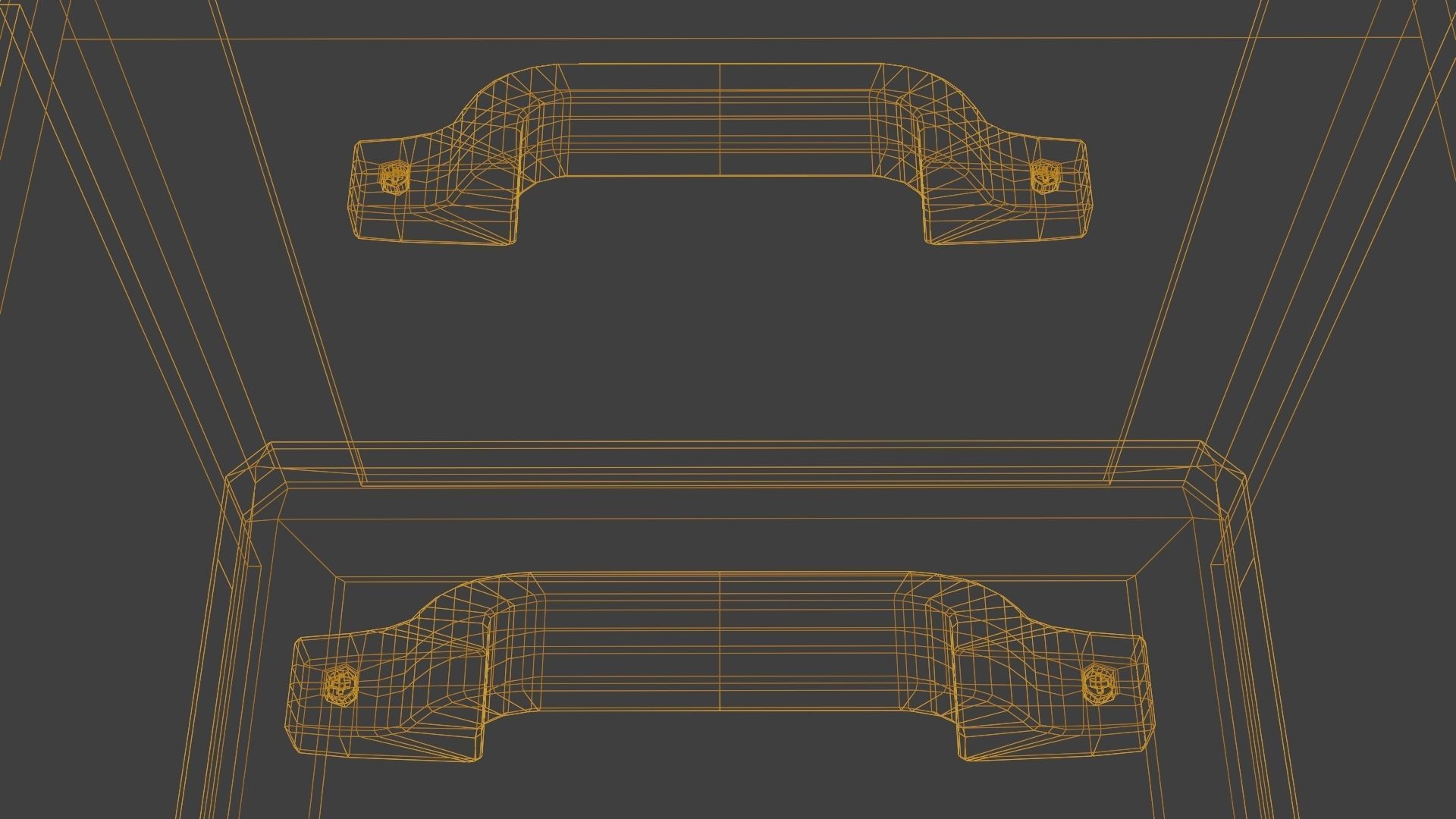 Sci-Fi Boxcrate 3D Model Low-poly 3D model_4