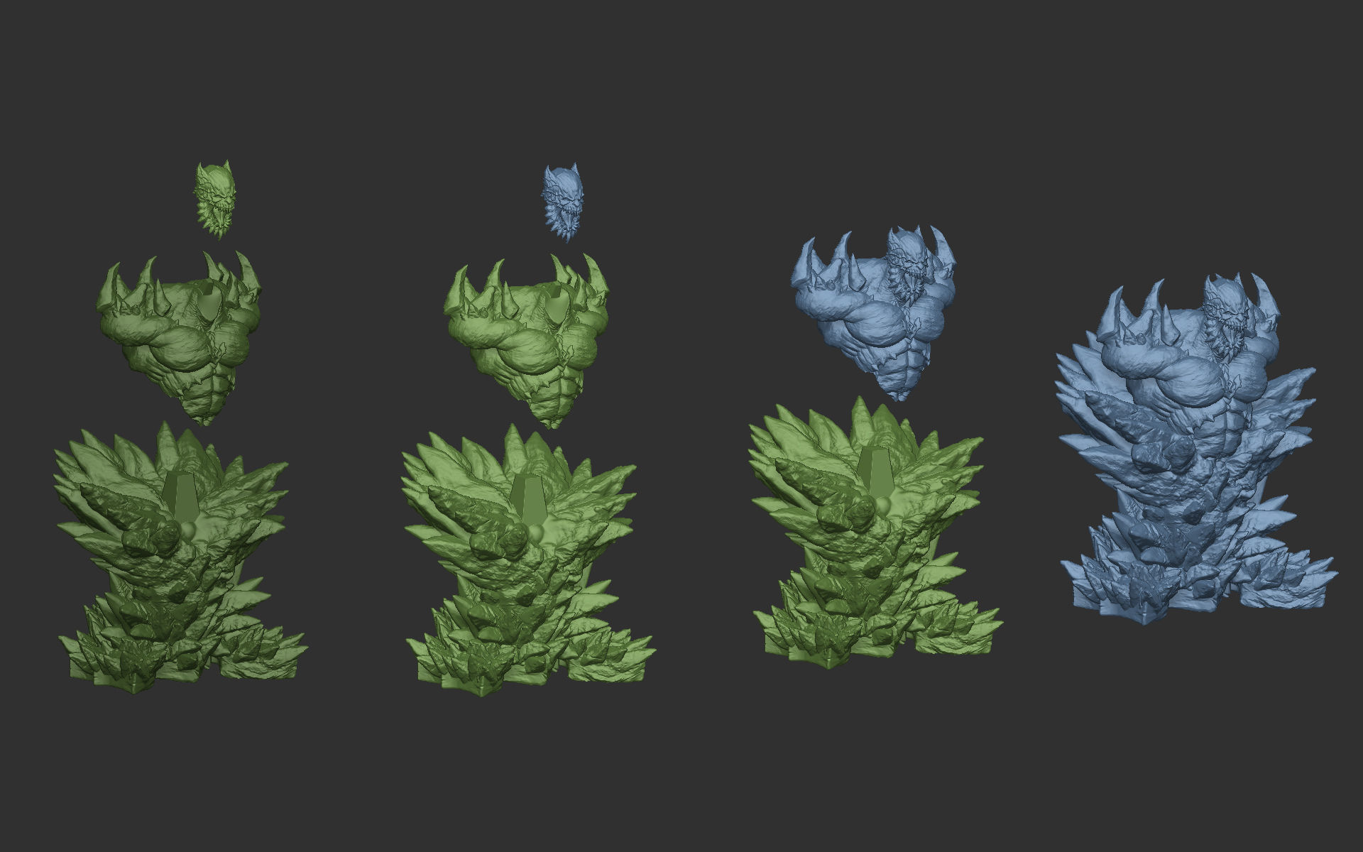 Devastator Dc universe DcU Dc Metal 3D print model 3D print model_9