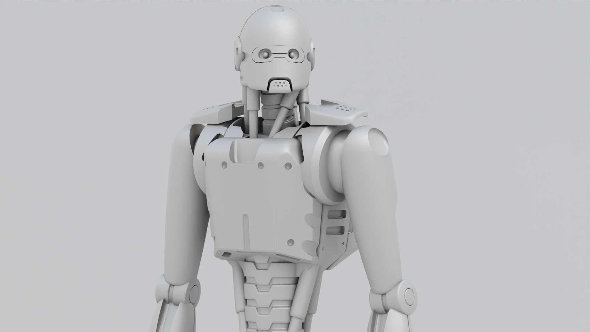 ANDROID MECHA RIGGED 3D model_31