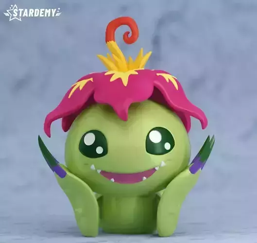 Palmon Laying Digimon Miniature 3D print model